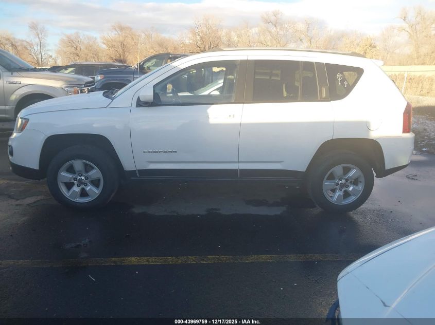 2017 Jeep Compass Latitude Fwd VIN: 1C4NJCEB6HD162976 Lot: 43969759