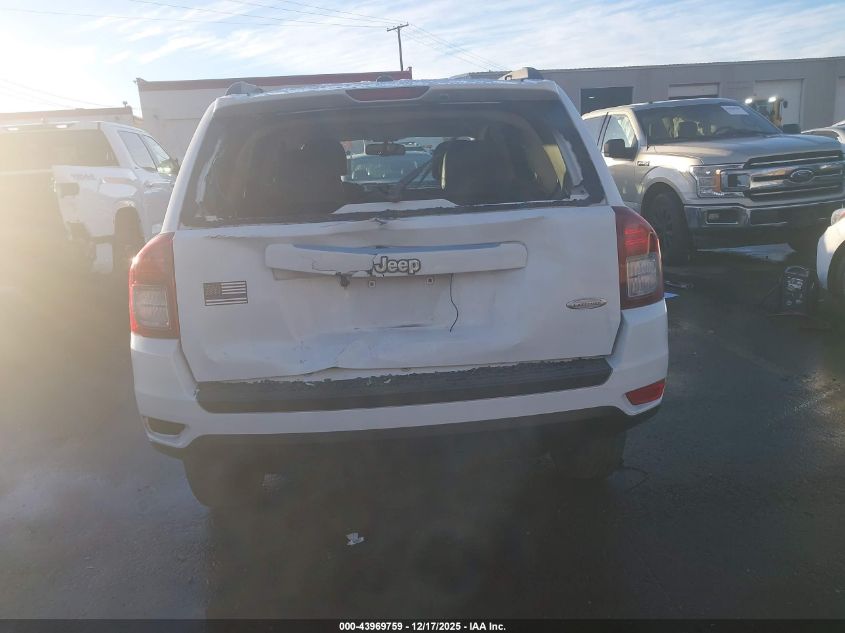 2017 Jeep Compass Latitude Fwd VIN: 1C4NJCEB6HD162976 Lot: 43969759