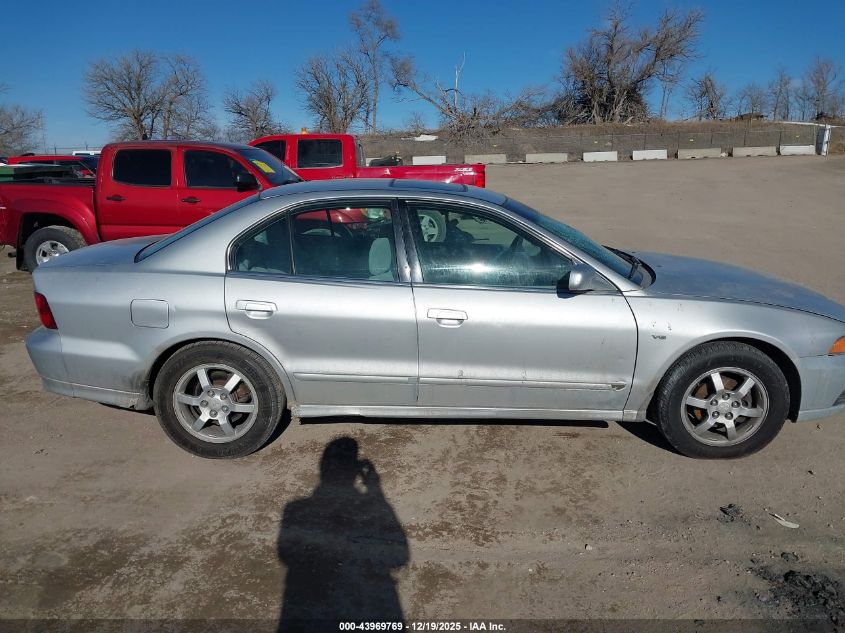 2003 Mitsubishi Galant Es V6/Gtz/Ls V6 VIN: 4A3AA46HX3E110502 Lot: 43969769