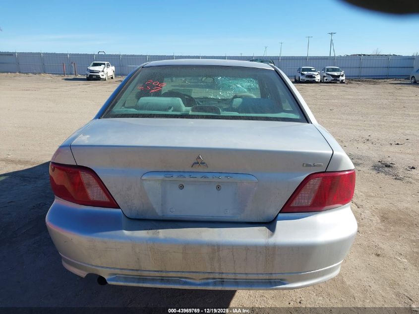 2003 Mitsubishi Galant Es V6/Gtz/Ls V6 VIN: 4A3AA46HX3E110502 Lot: 43969769