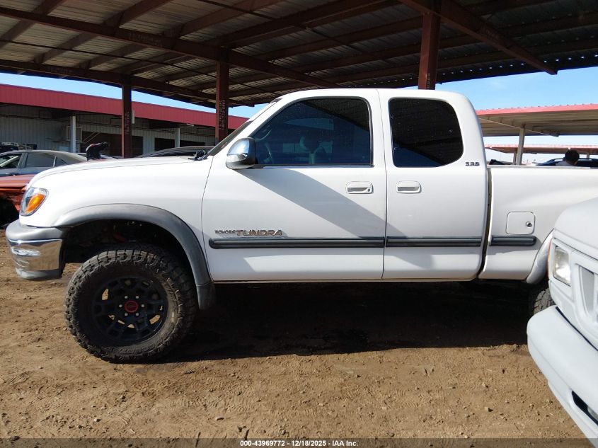 2000 Toyota Tundra Sr5 V8 VIN: 5TBBT4418YS065870 Lot: 43969772