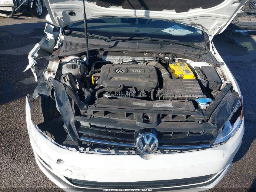 2017 Volkswagen Golf Sportwagen Tsi S/Tsi Se/Tsi Sel VIN: 3VWC17AU7HM542870 Lot: 43969775