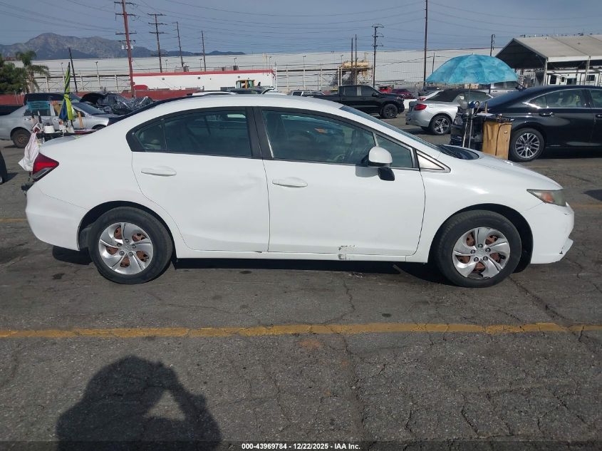 2013 Honda Civic Lx VIN: 19XFB2F53DE274261 Lot: 43969784
