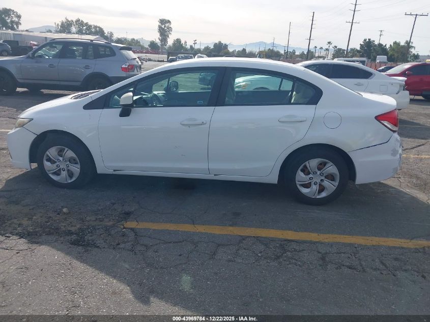 2013 Honda Civic Lx VIN: 19XFB2F53DE274261 Lot: 43969784