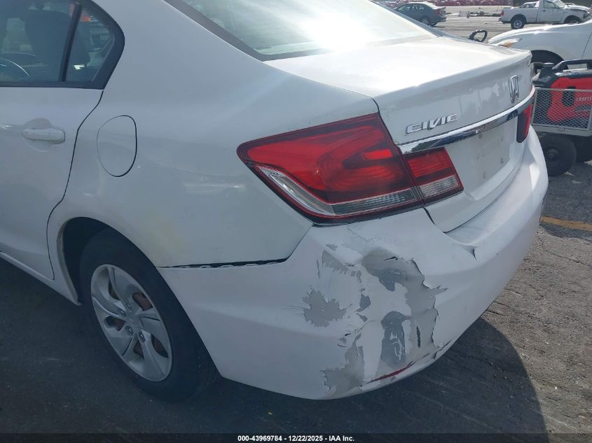 2013 Honda Civic Lx VIN: 19XFB2F53DE274261 Lot: 43969784