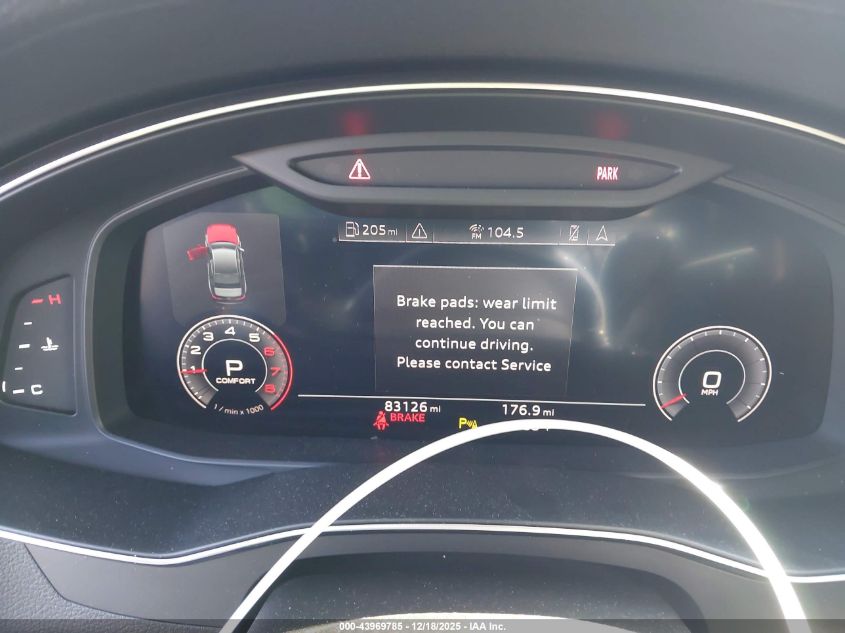 2019 Audi A6 55 Premium VIN: WAUM2AF22KN063968 Lot: 43969785