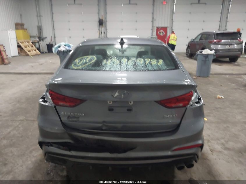 2018 Hyundai Elantra Sport VIN: KMHD04LB7JU530994 Lot: 43969788