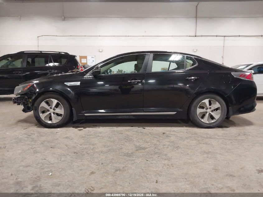 2015 Kia Optima Hybrid VIN: KNAGM4AD6F5084359 Lot: 43969790