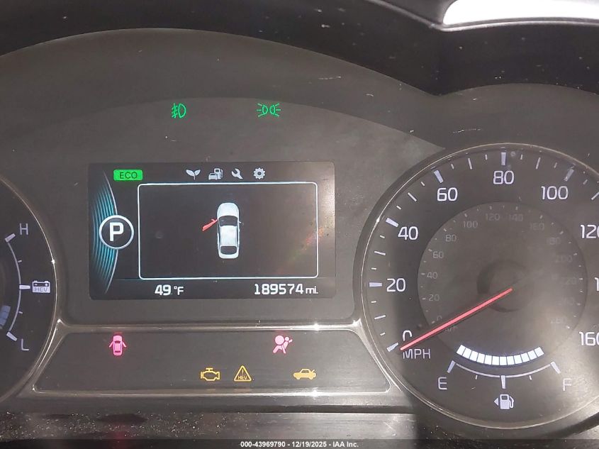 2015 Kia Optima Hybrid VIN: KNAGM4AD6F5084359 Lot: 43969790