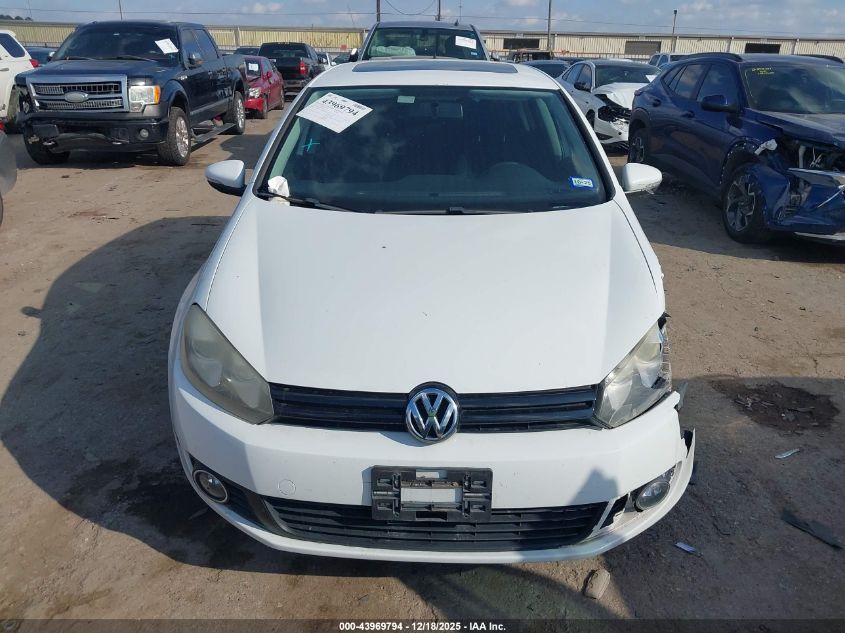 2011 Volkswagen Golf Tdi 4-Door VIN: WVWDM7AJ9BW177815 Lot: 43969794