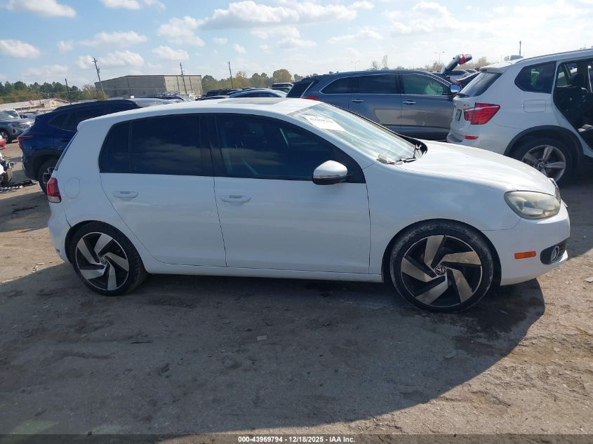 2011 Volkswagen Golf Tdi 4-Door VIN: WVWDM7AJ9BW177815 Lot: 43969794