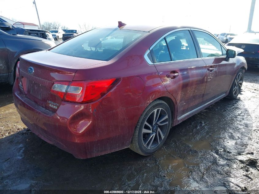 2017 Subaru Legacy 2.5I Sport VIN: 4S3BNAS65H3023141 Lot: 43969800