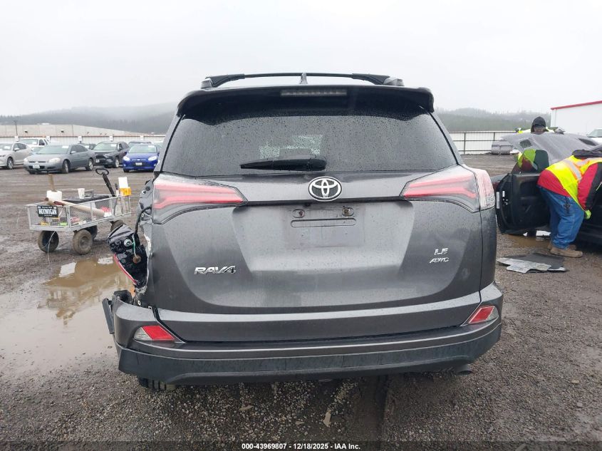 2018 Toyota Rav4 Le VIN: JTMBFREV1JJ250178 Lot: 43969807
