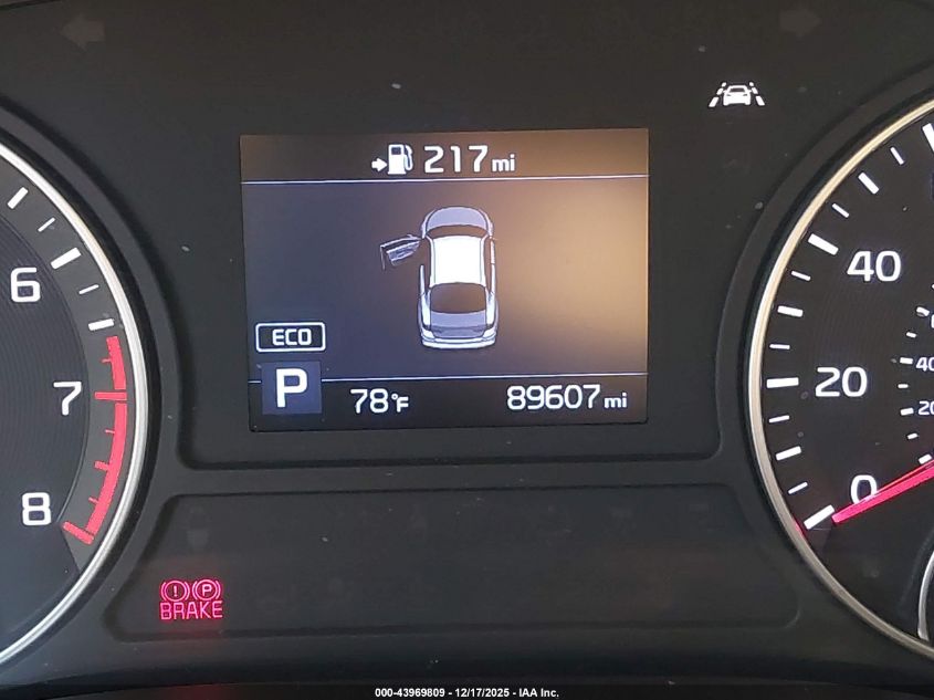 2020 Kia Optima Lx VIN: 5XXGT4L34LG386380 Lot: 43969809