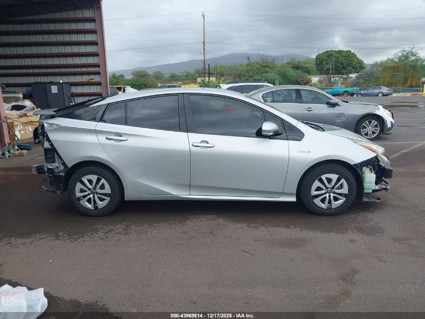 2018 Toyota Prius Four/Four Touring/One/Three/Three Touring/Two/Two Eco VIN: JTDKBRFU7J3081743 Lot: 43969814