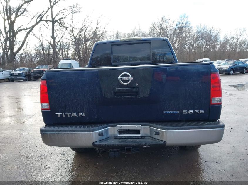 2009 Nissan Titan Se VIN: 1N6BA07C59N318196 Lot: 43969820