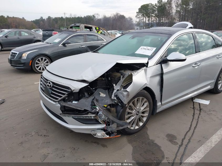2015 Hyundai Sonata Limited VIN: 5NPE34AFXFH237274 Lot: 43969822
