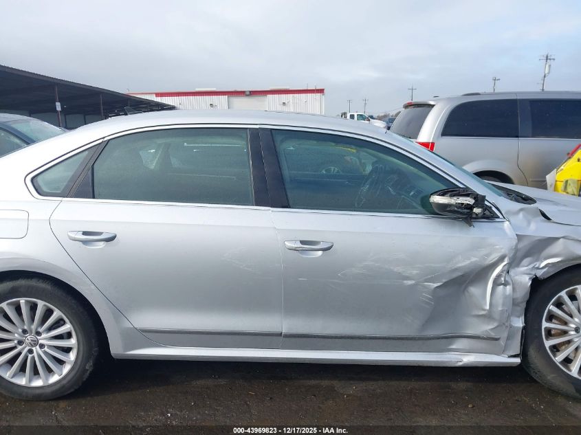 2017 Volkswagen Passat 1.8T Se VIN: 1VWBT7A36HC024764 Lot: 43969823