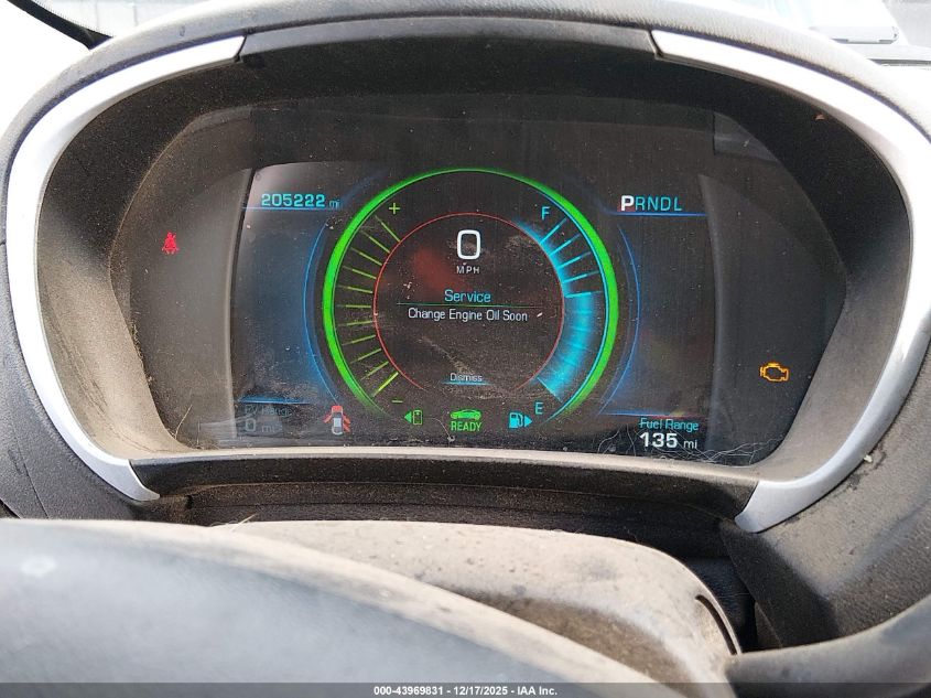 2017 Chevrolet Volt Lt VIN: 1G1RC6S59HU119947 Lot: 43969831