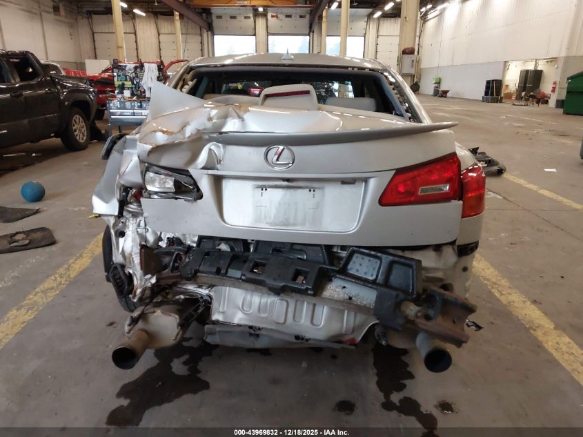 2008 Lexus Is 250 VIN: JTHBK262182079717 Lot: 43969832