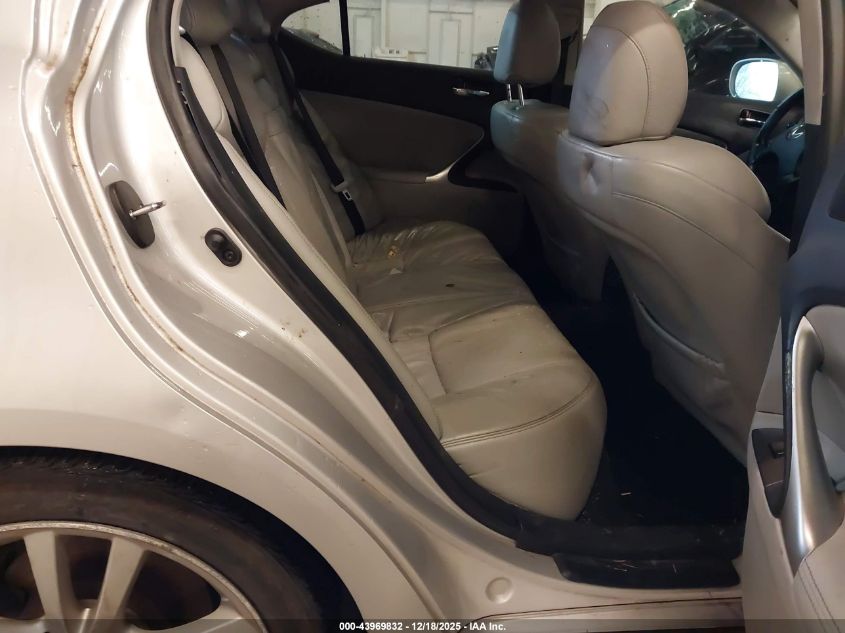 2008 Lexus Is 250 VIN: JTHBK262182079717 Lot: 43969832