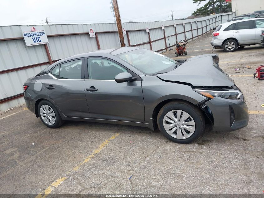 2025 Nissan Sentra S VIN: 3N1AB8BV8SY384840 Lot: 43969842