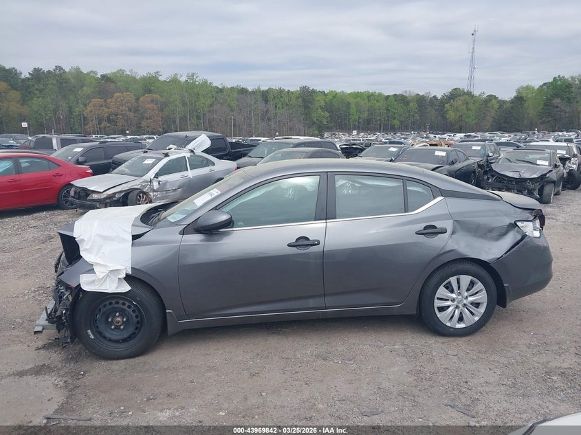 VIN 3N1AB8BV8SY384840 2025 NISSAN SENTRA S