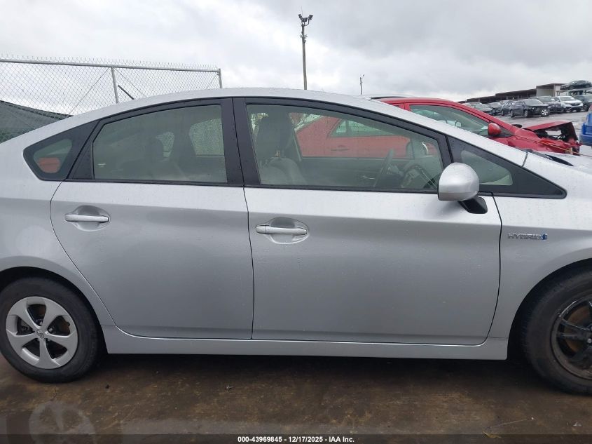 2015 Toyota Prius Three VIN: JTDKN3DU8F0478295 Lot: 43969845