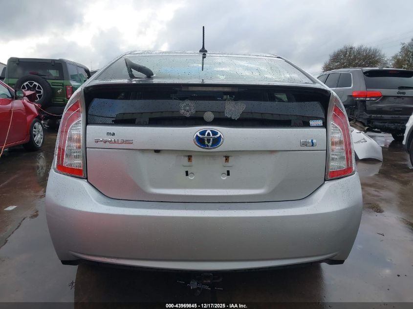 2015 Toyota Prius Three VIN: JTDKN3DU8F0478295 Lot: 43969845