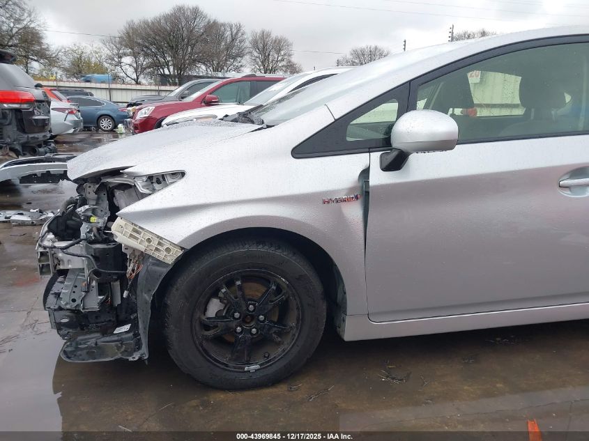 2015 Toyota Prius Three VIN: JTDKN3DU8F0478295 Lot: 43969845