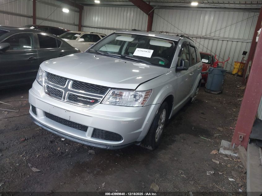 2014 Dodge Journey Se VIN: 3C4PDCAB6ET261874 Lot: 43969848