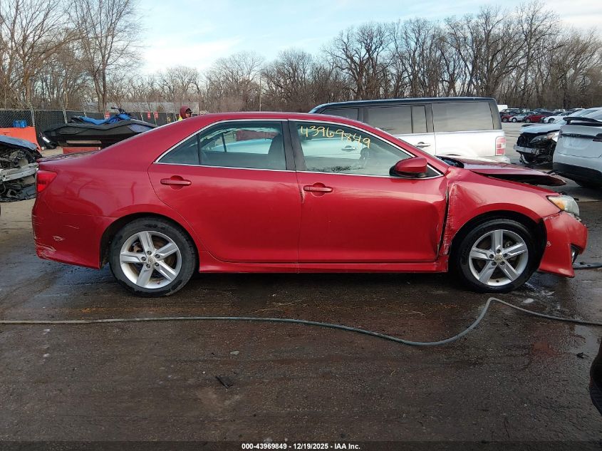 2012 Toyota Camry Se VIN: 4T1BF1FK2CU546460 Lot: 43969849