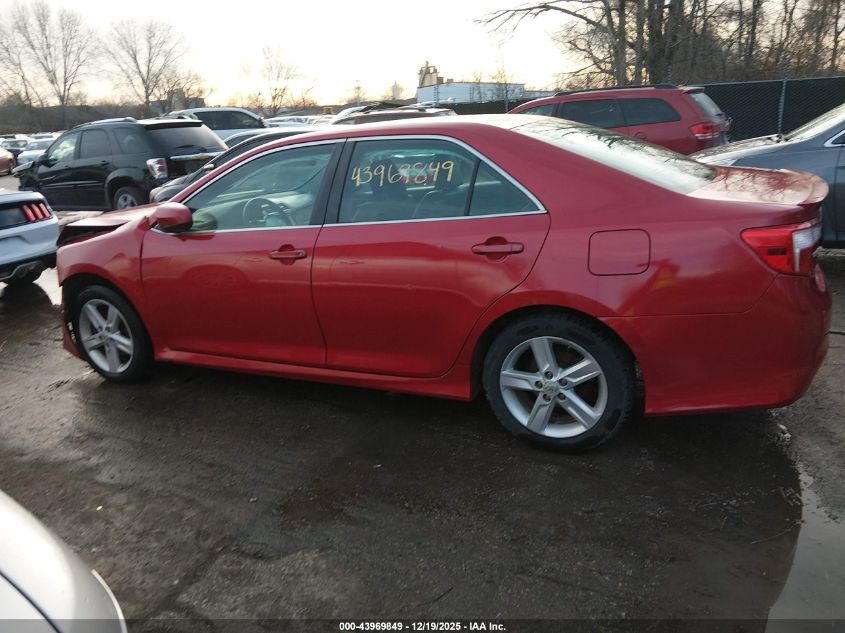2012 Toyota Camry Se VIN: 4T1BF1FK2CU546460 Lot: 43969849