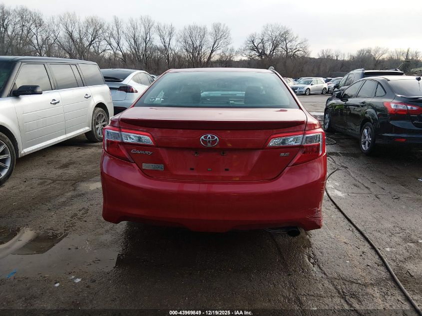 2012 Toyota Camry Se VIN: 4T1BF1FK2CU546460 Lot: 43969849