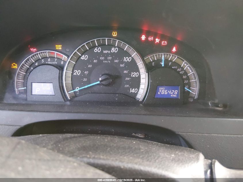 2012 Toyota Camry Se VIN: 4T1BF1FK2CU546460 Lot: 43969849