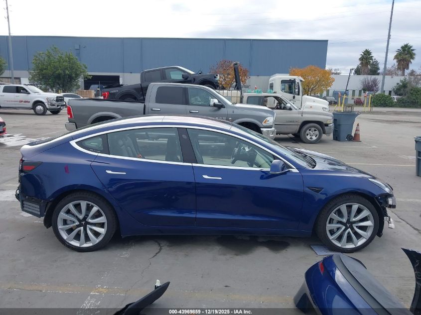 2018 Tesla Model 3 Long Range/Performance VIN: 5YJ3E1EB1JF088199 Lot: 43969859