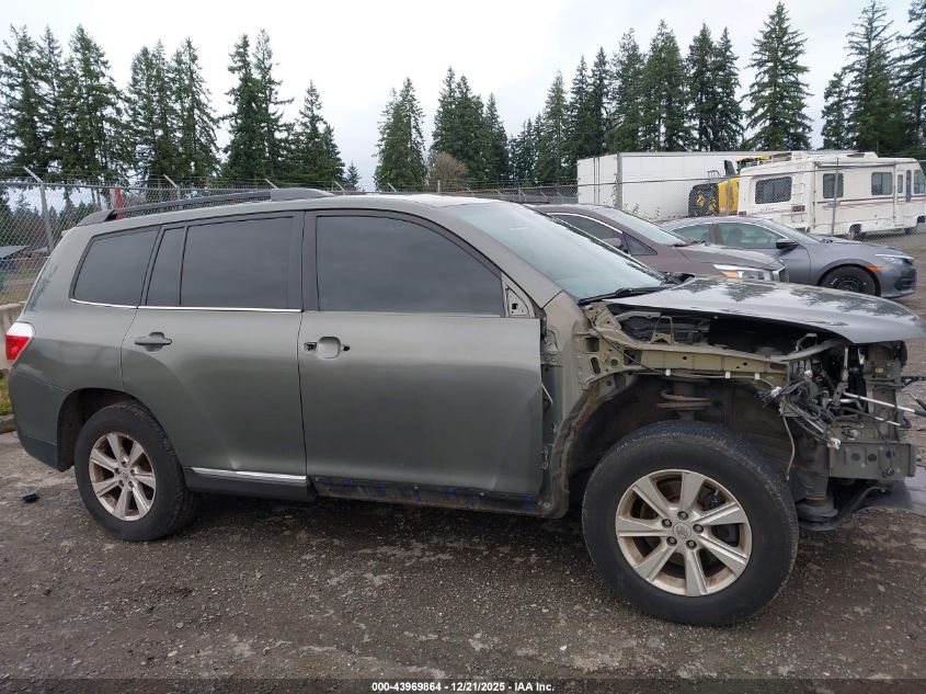 2011 Toyota Highlander Base V6 VIN: 5TDBK3EH4BS078154 Lot: 43969864
