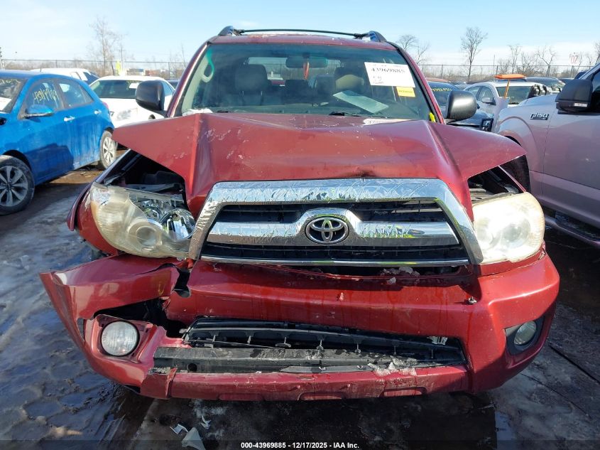 2008 Toyota 4Runner Sr5 V6 VIN: JTEZU14R48K005644 Lot: 43969885