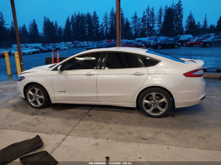 2014 Ford Fusion Hybrid Se VIN: 3FA6P0LU8ER358030 Lot: 43969896