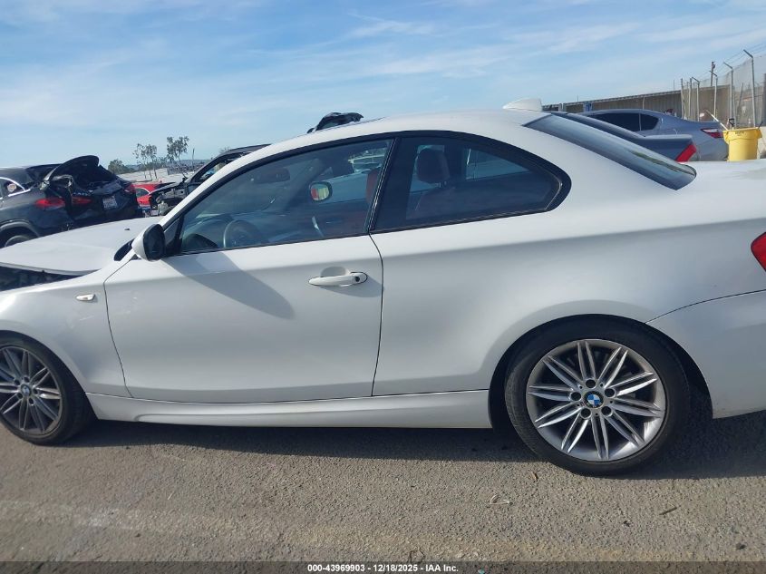 2013 BMW 128I VIN: WBAUP9C54DVS94405 Lot: 43969903