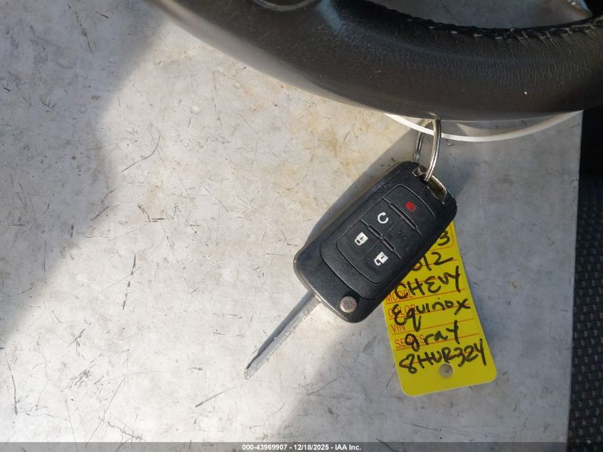 2012 Chevrolet Equinox 1Lt VIN: 2GNALDEK2C6299037 Lot: 43969907