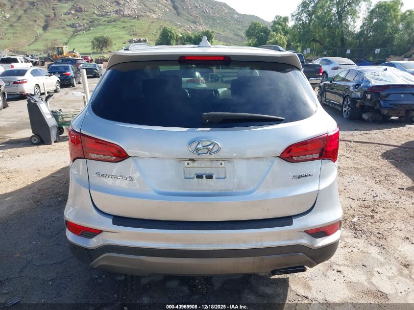 2018 Hyundai Santa Fe Sport 2.4L VIN: 5XYZU3LB2JG512316 Lot: 43969908