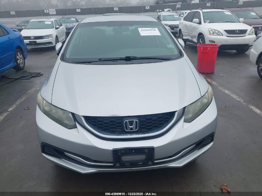 2014 Honda Civic Lx VIN: 19XFB2F57EE259473 Lot: 43969910