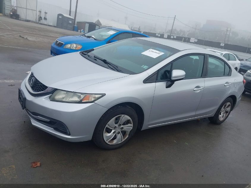 2014 Honda Civic Lx VIN: 19XFB2F57EE259473 Lot: 43969910