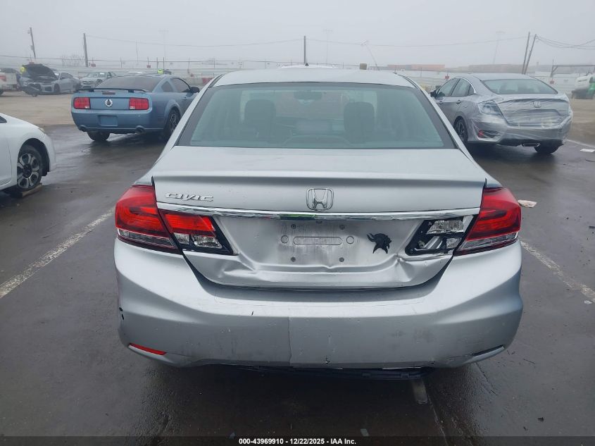 2014 Honda Civic Lx VIN: 19XFB2F57EE259473 Lot: 43969910