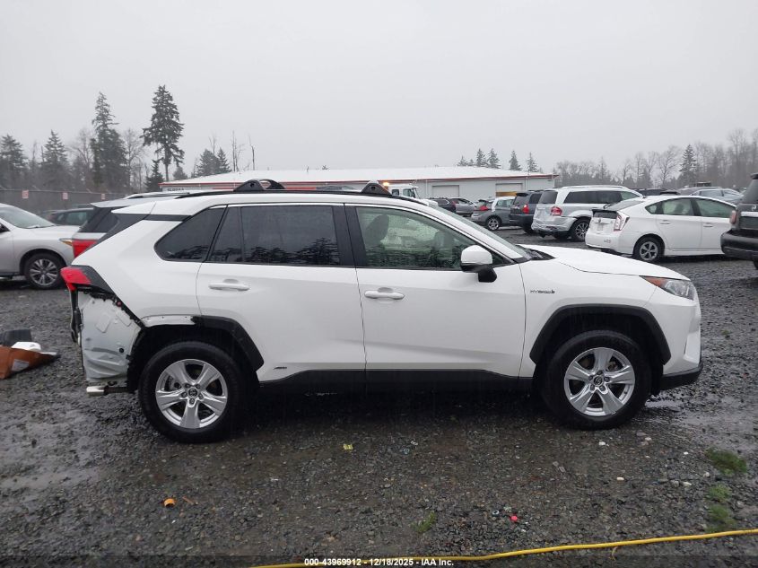 2019 Toyota Rav4 Hybrid Xle VIN: JTMRWRFV1KD035638 Lot: 43969912