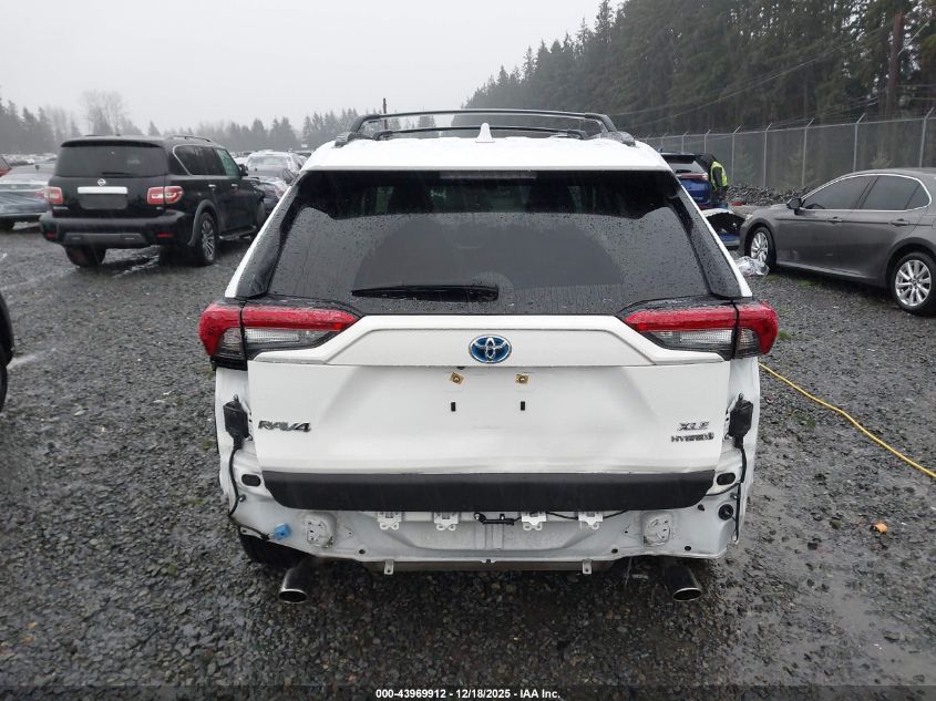 2019 Toyota Rav4 Hybrid Xle VIN: JTMRWRFV1KD035638 Lot: 43969912