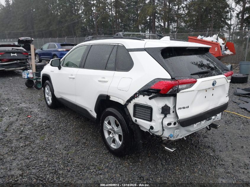 2019 Toyota Rav4 Hybrid Xle VIN: JTMRWRFV1KD035638 Lot: 43969912