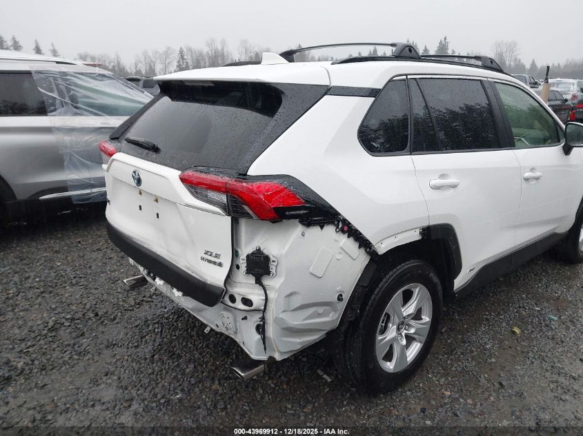2019 Toyota Rav4 Hybrid Xle VIN: JTMRWRFV1KD035638 Lot: 43969912