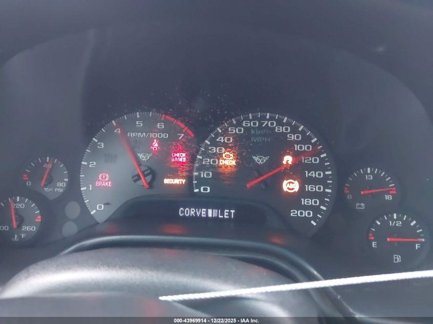 1999 Chevrolet Corvette VIN: 1G1YY22G1X5107968 Lot: 43969914